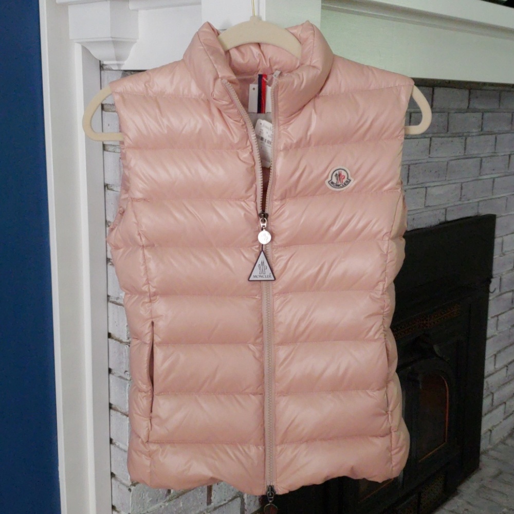 1 HOUR FLASH SALE MONCLER VEST WOMENS [PINK]